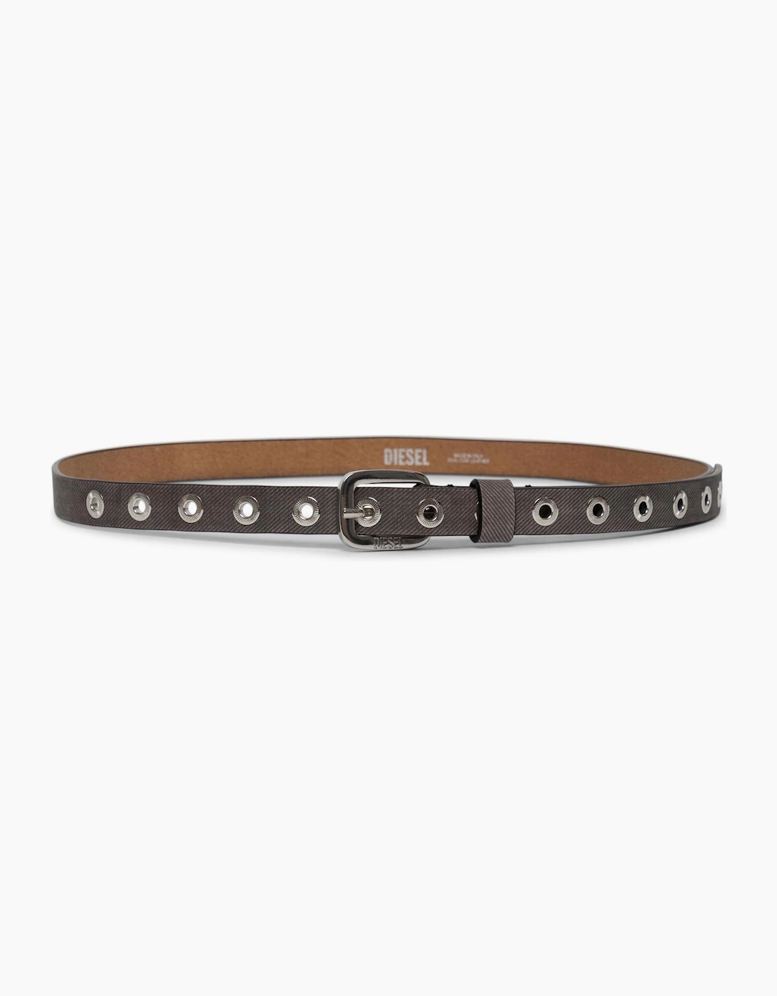 Diesel Diesel Men's B D Stud 40 Leather Belt - Black