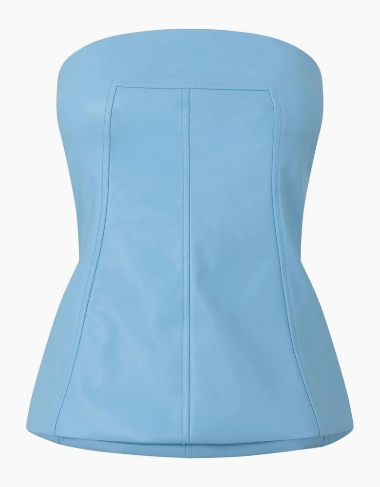 Metallic Corset Top