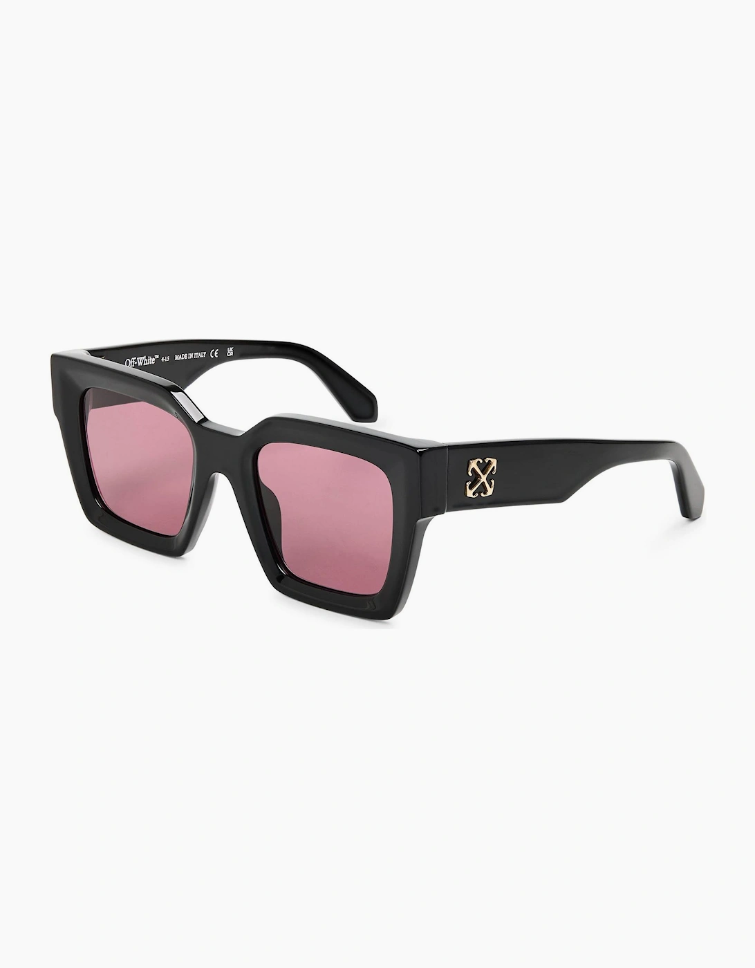 Off-White Men's White Off- Square Sunglasses - Size: One Size