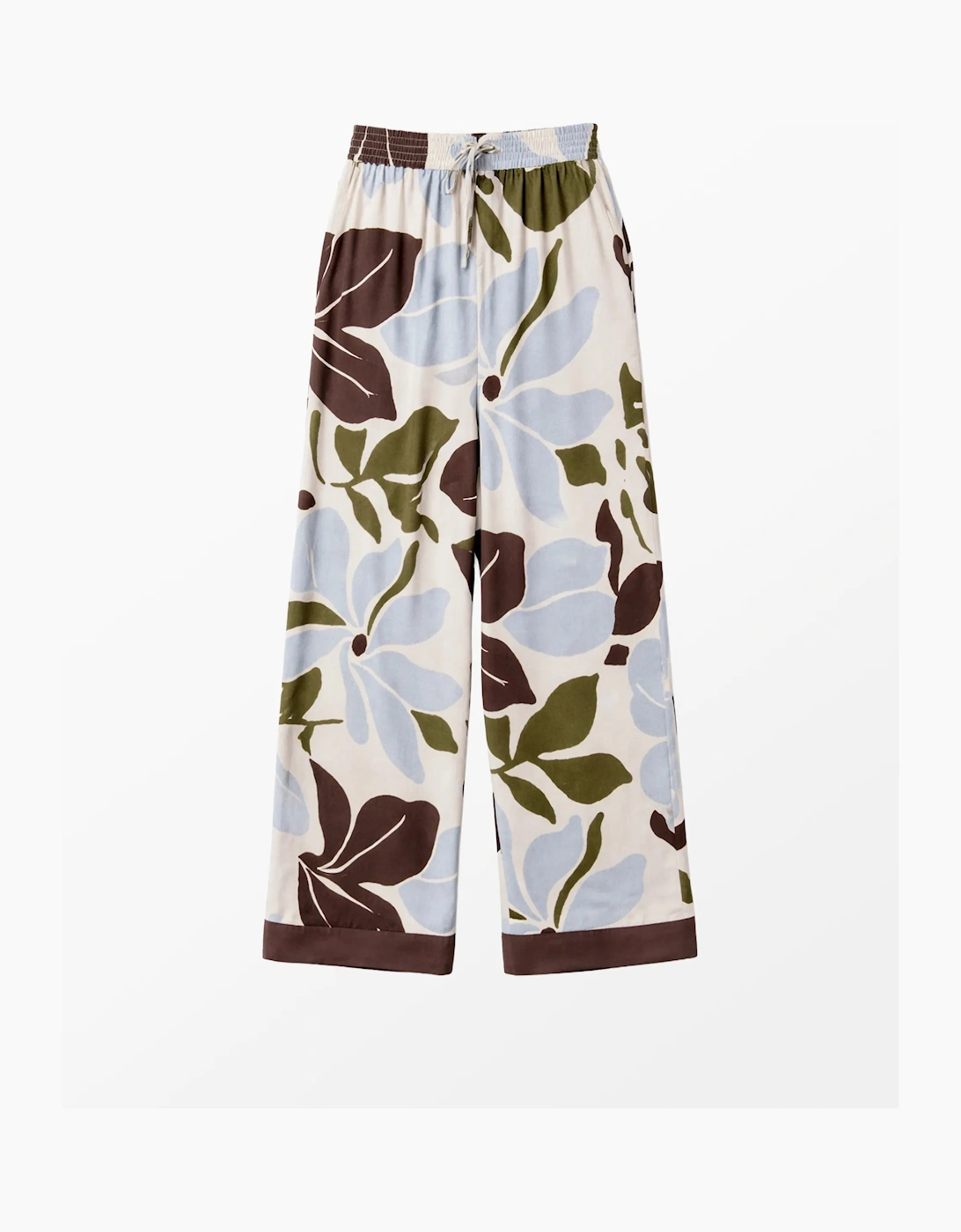Petite Capri Floral Print Trousers, 5 of 4
