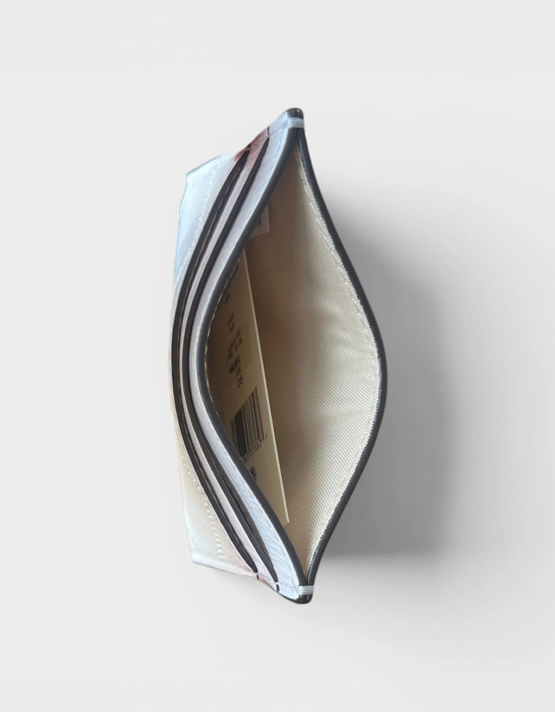 Stitched Detail Cardholder White