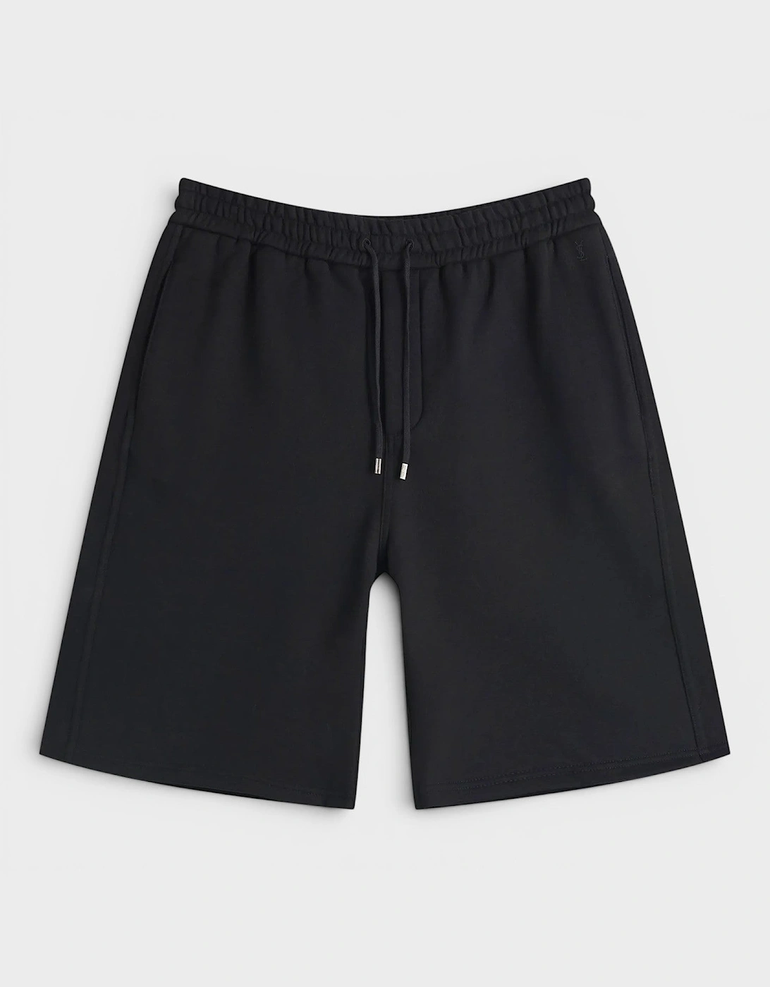 Cassandre Embroidered Fleece Sweatshorts Black, 3 of 2