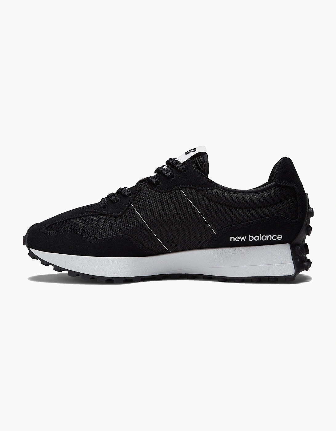 NEW BALANCE 327 TRAINER BLACK/WHITE