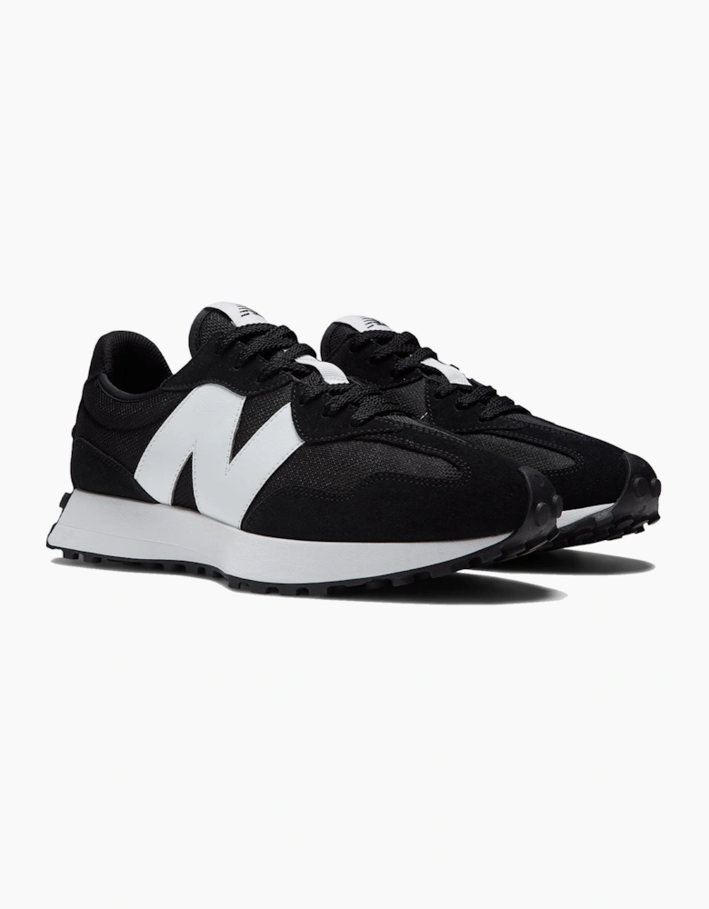 NEW BALANCE 327 TRAINER BLACK/WHITE