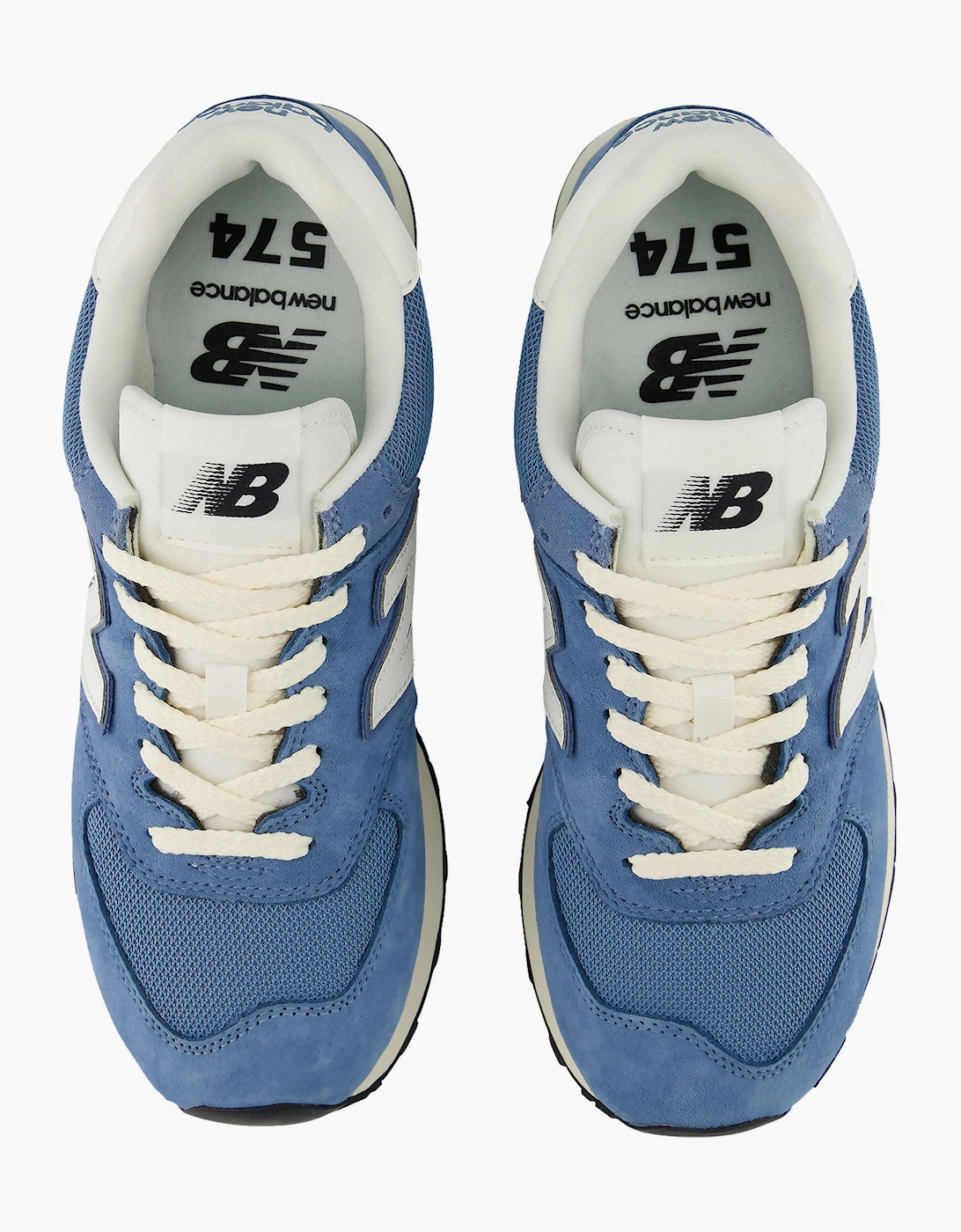 NEW BALANCE 574 TRAINER HERON BLUE/ANGORA