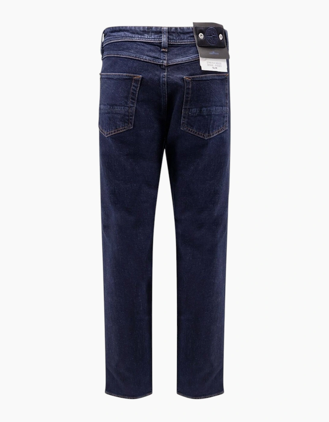 Stone Island Indigo Denim Rinsed Navy Jeans