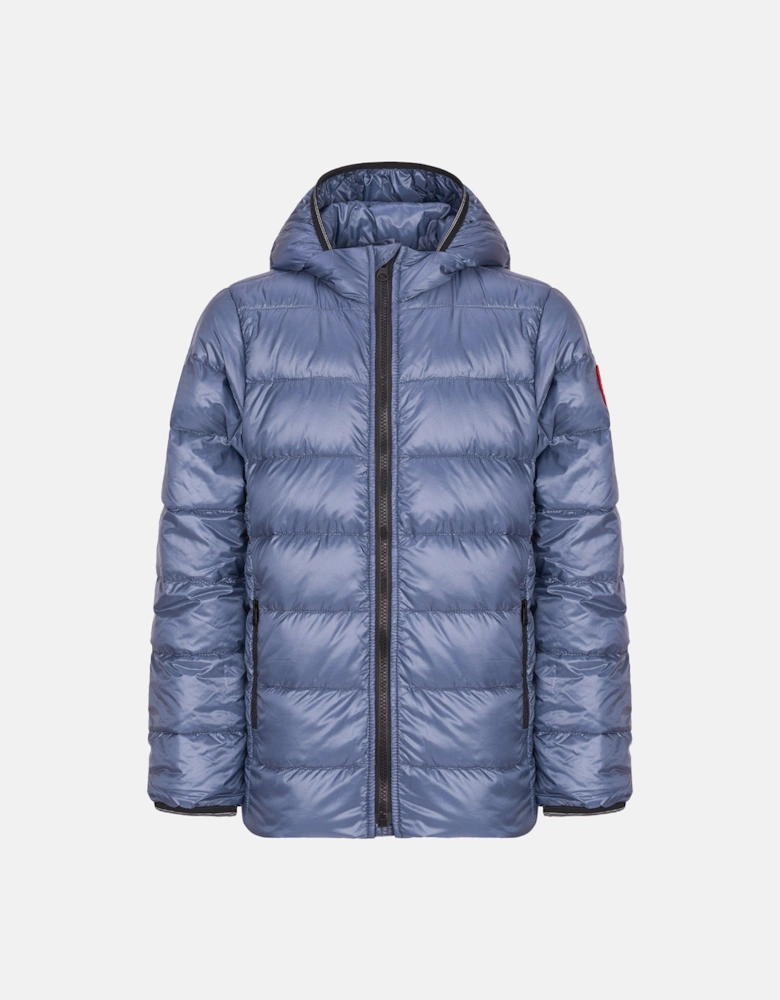 Youth Crofton Hooded Jacket Blue