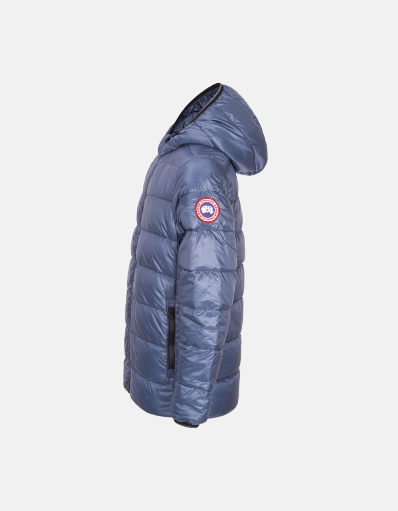 Youth Crofton Hooded Jacket Blue
