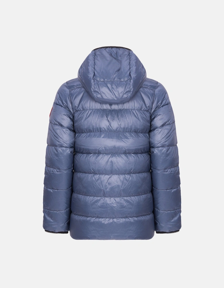 Youth Crofton Hooded Jacket Blue