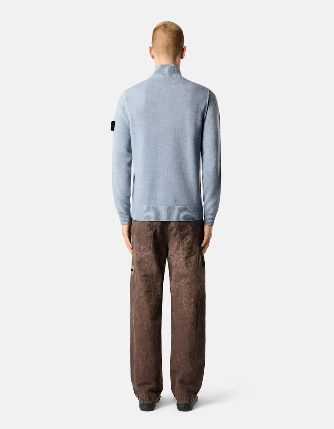 1/4 Button 5100040 Sweater Blue