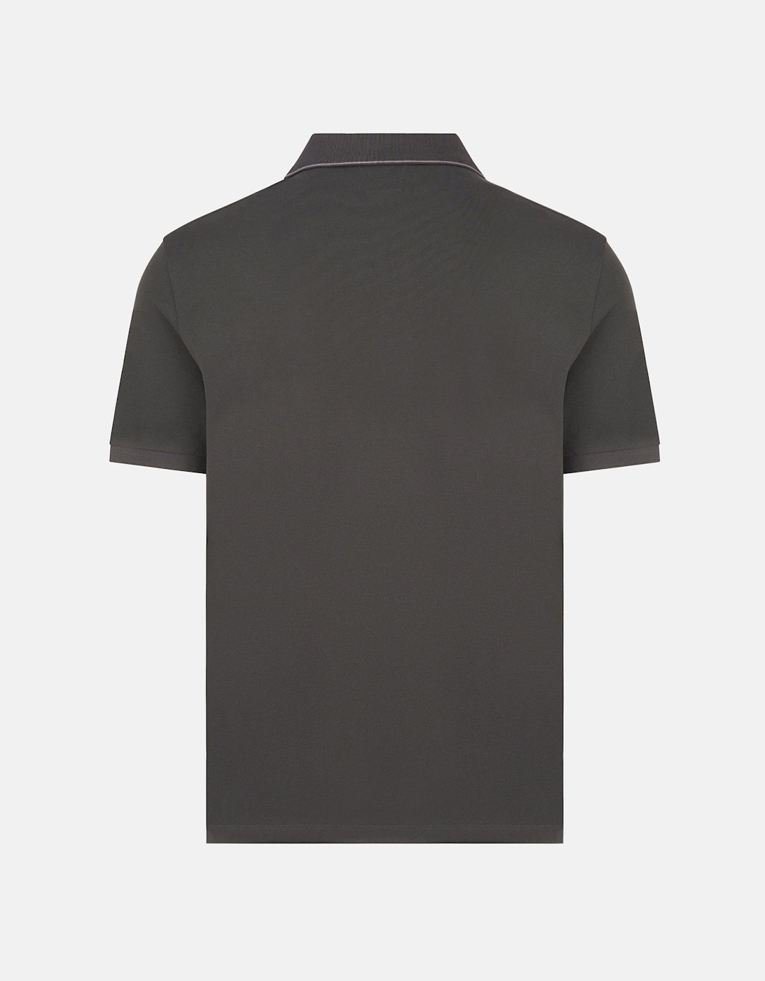 Stretch Piquet Polo Charcoal