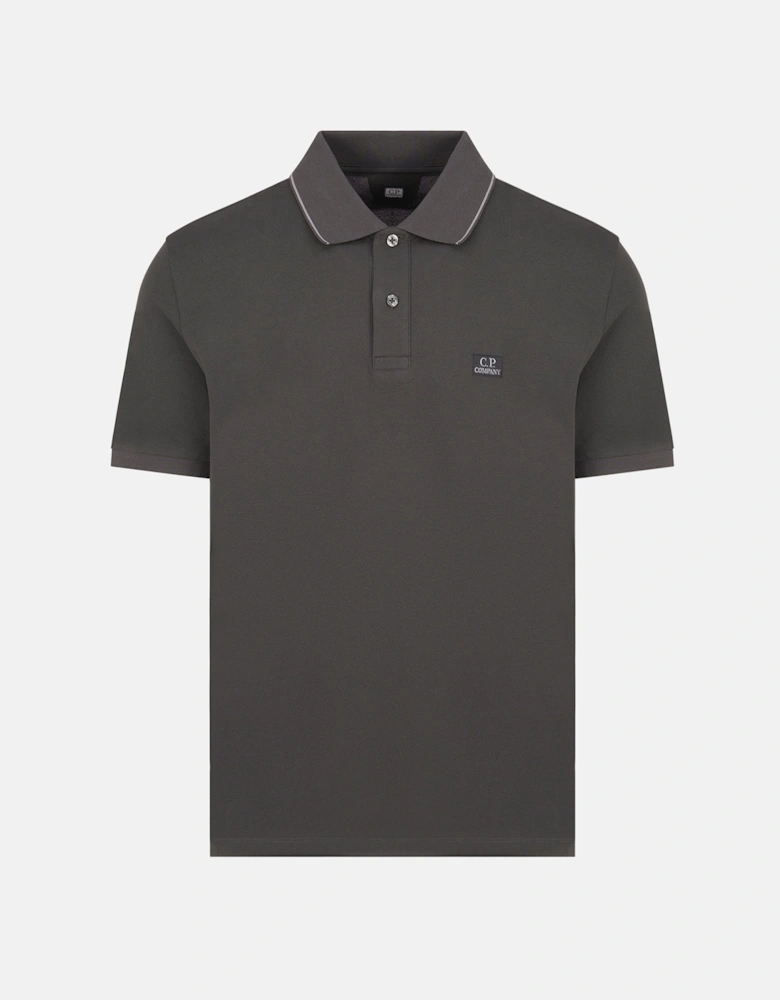 Stretch Piquet Polo Charcoal