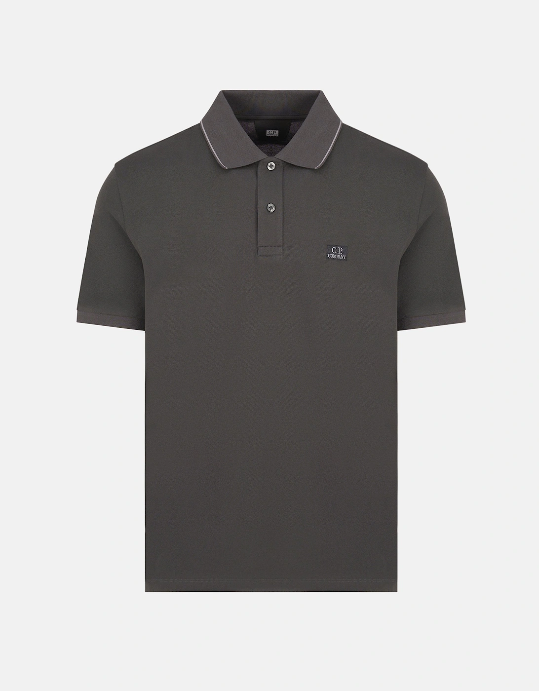 Stretch Piquet Polo Charcoal, 3 of 2