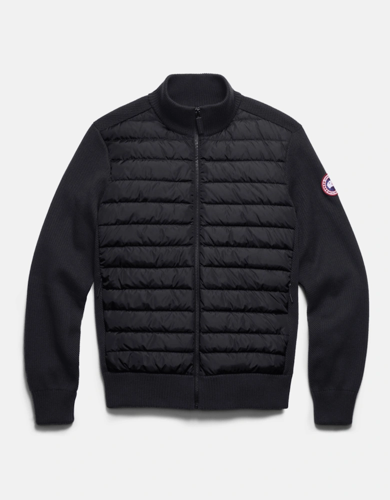 Hybrdige Knit Jacket Black