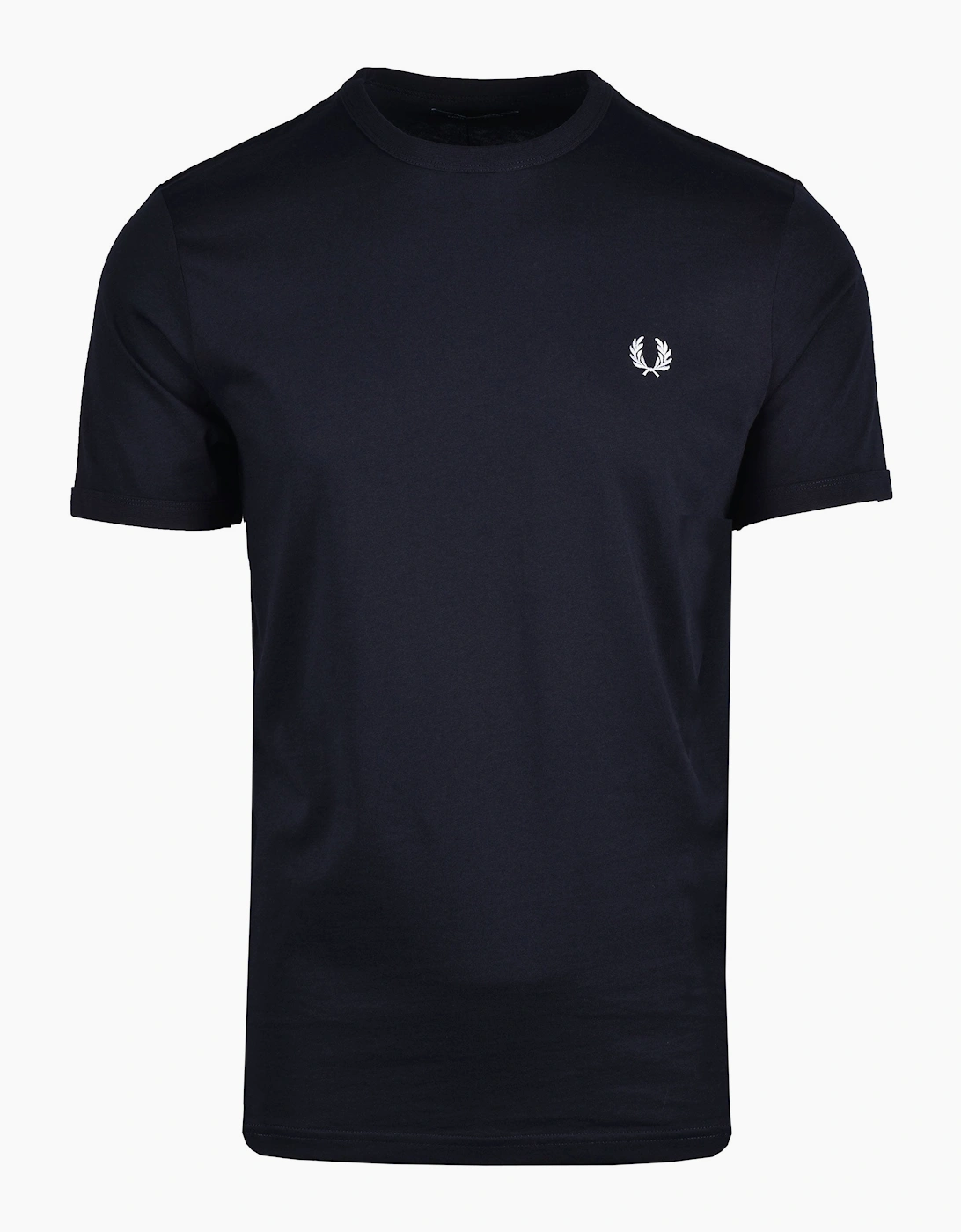 Fred Perry Ringer T-shirt Navy, 5 of 4