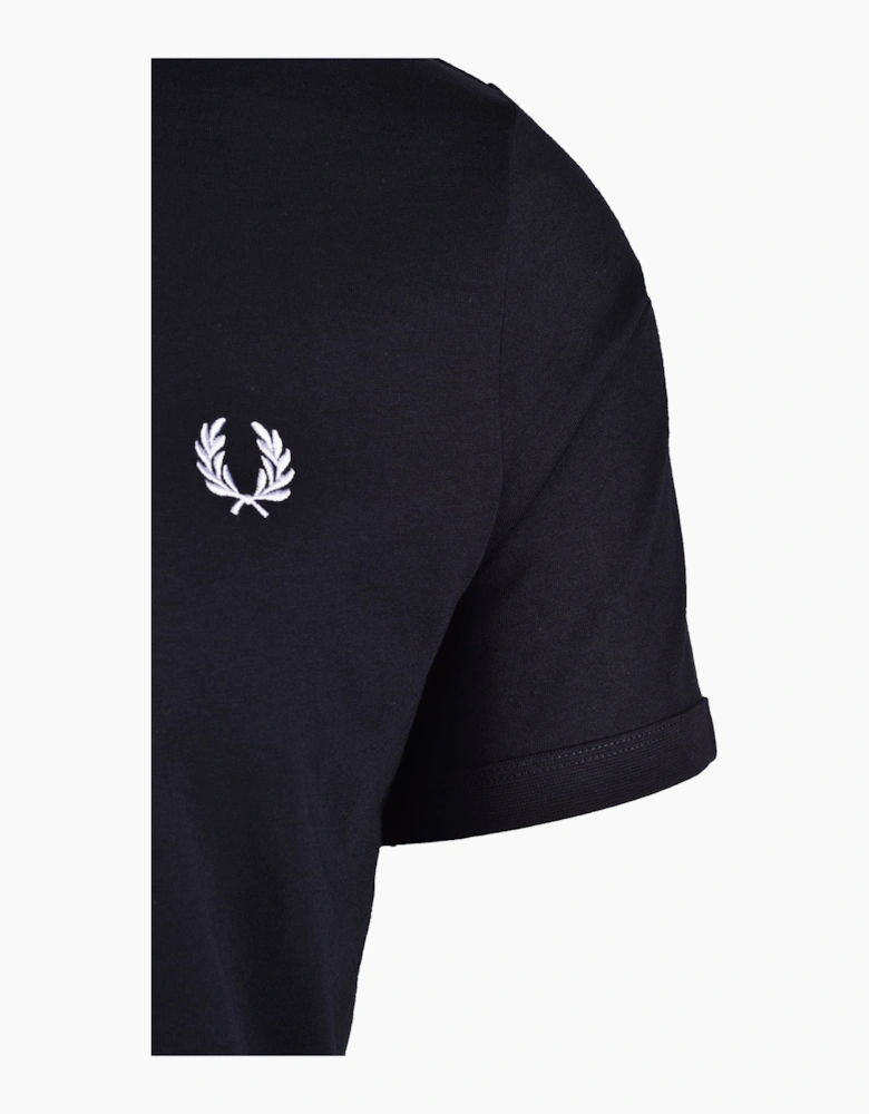 Fred Perry Ringer T-shirt Navy