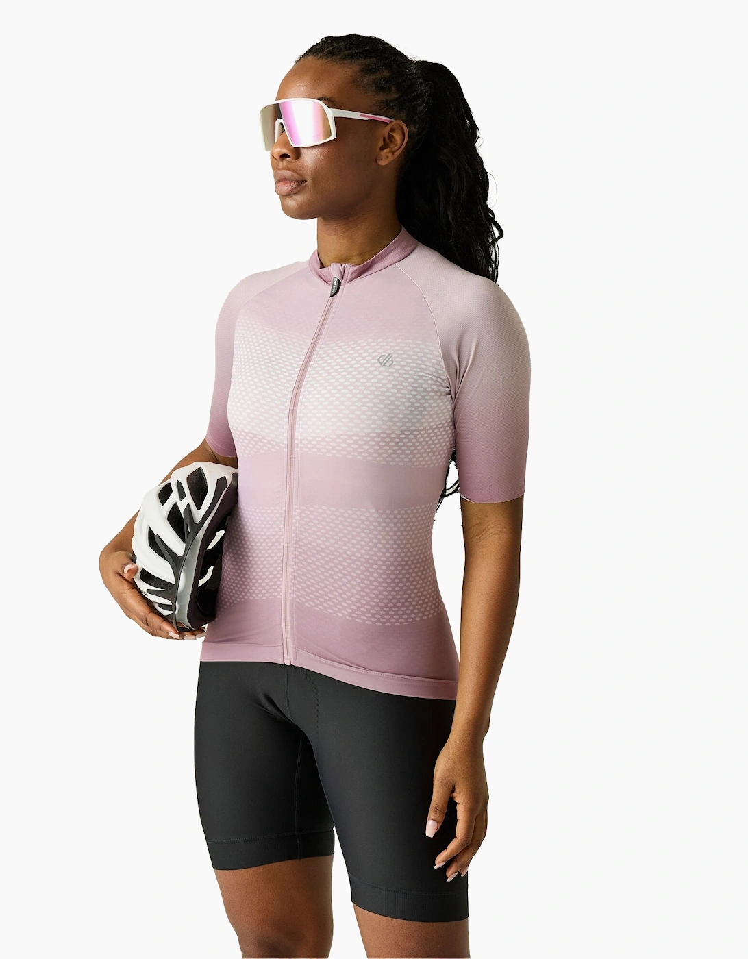 Dare 2B Womens/Ladies Lightning Gradient Print Half-Sleeved Cycling Jersey