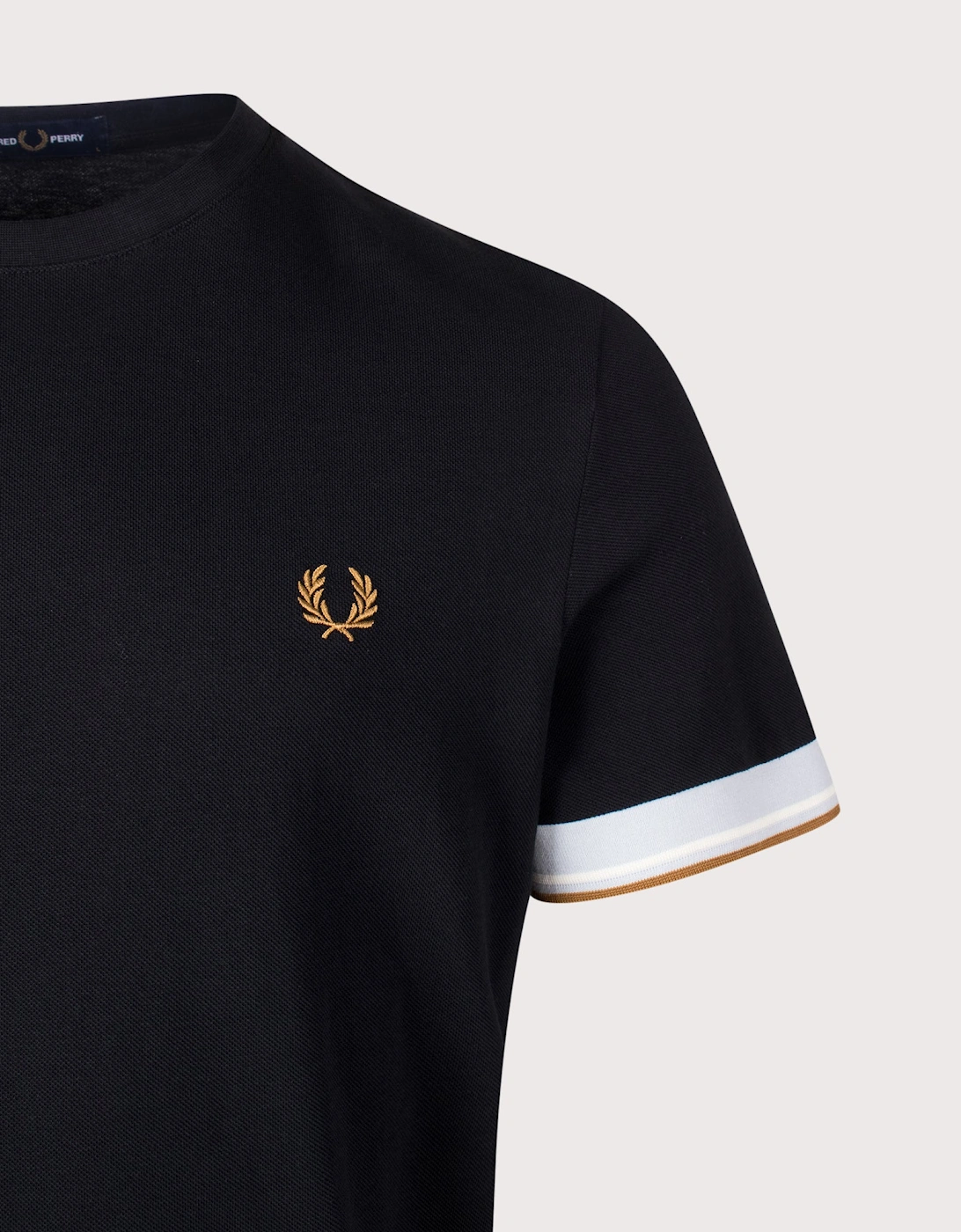 Regular Fit Twin Tipped Cuff T-Shirt