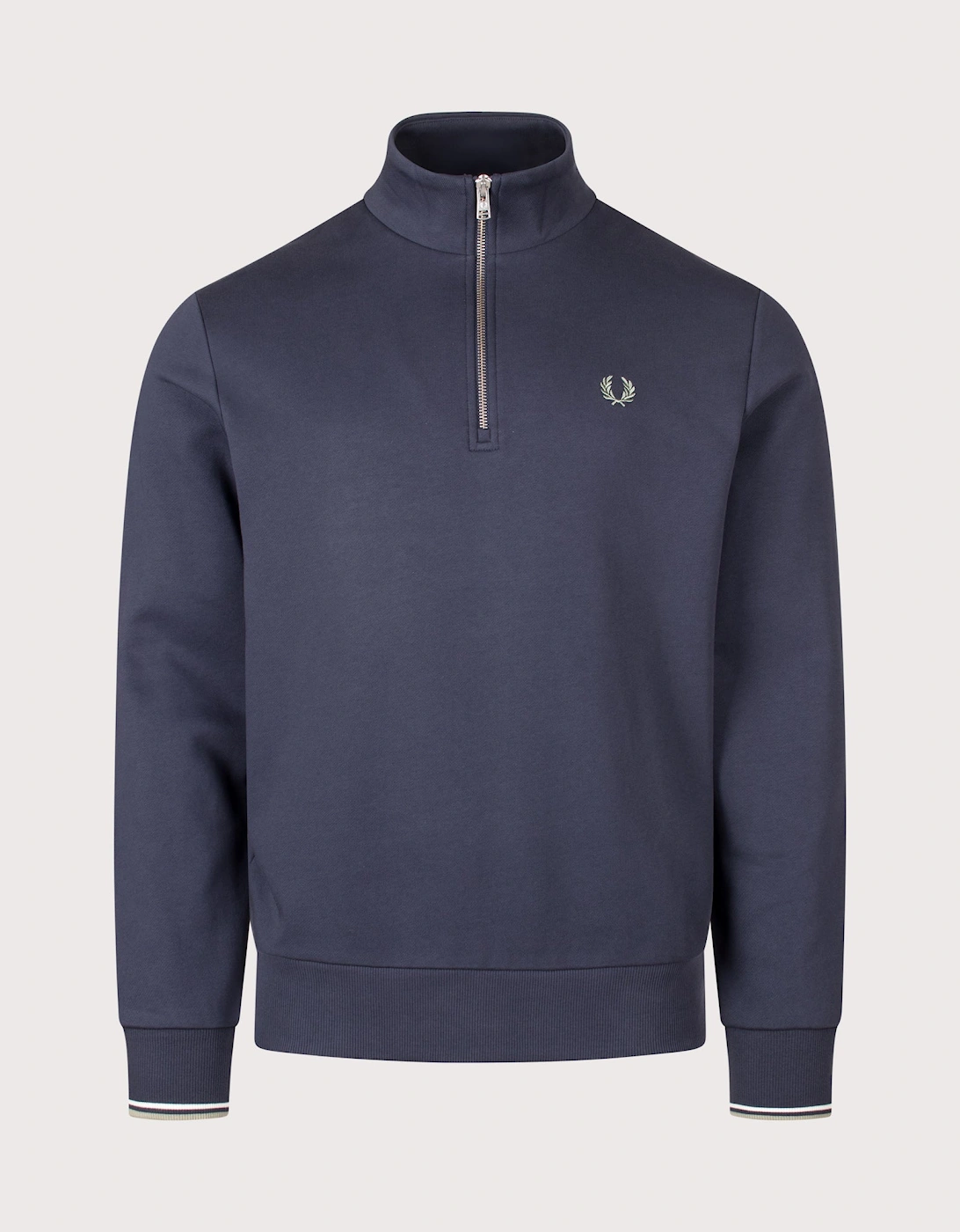 Regular Fit Quarter Zip Sweatshirt