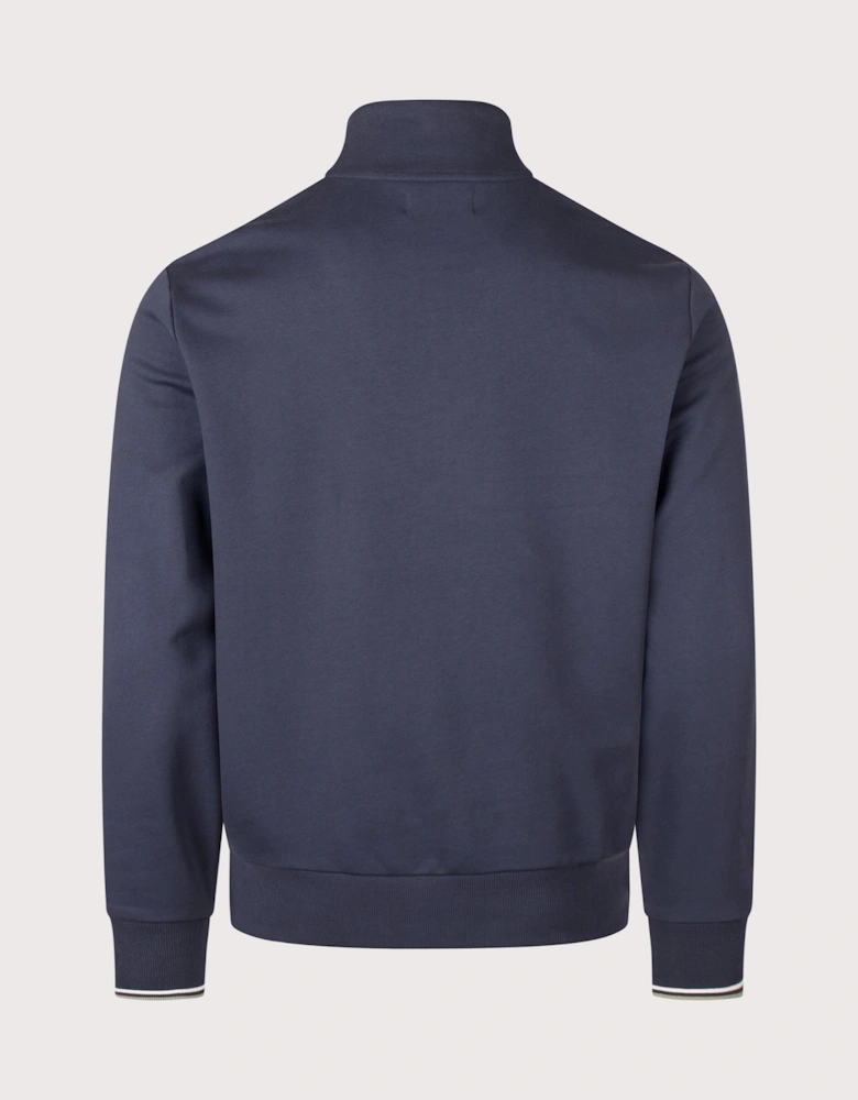 Regular Fit Quarter Zip Sweatshirt
