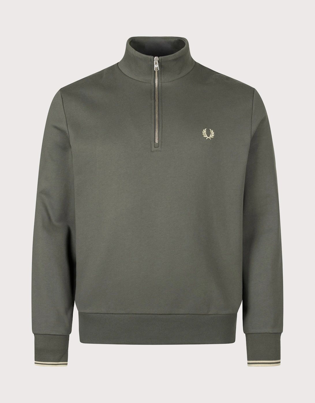 Regular Fit Quarter Zip Sweatshirt