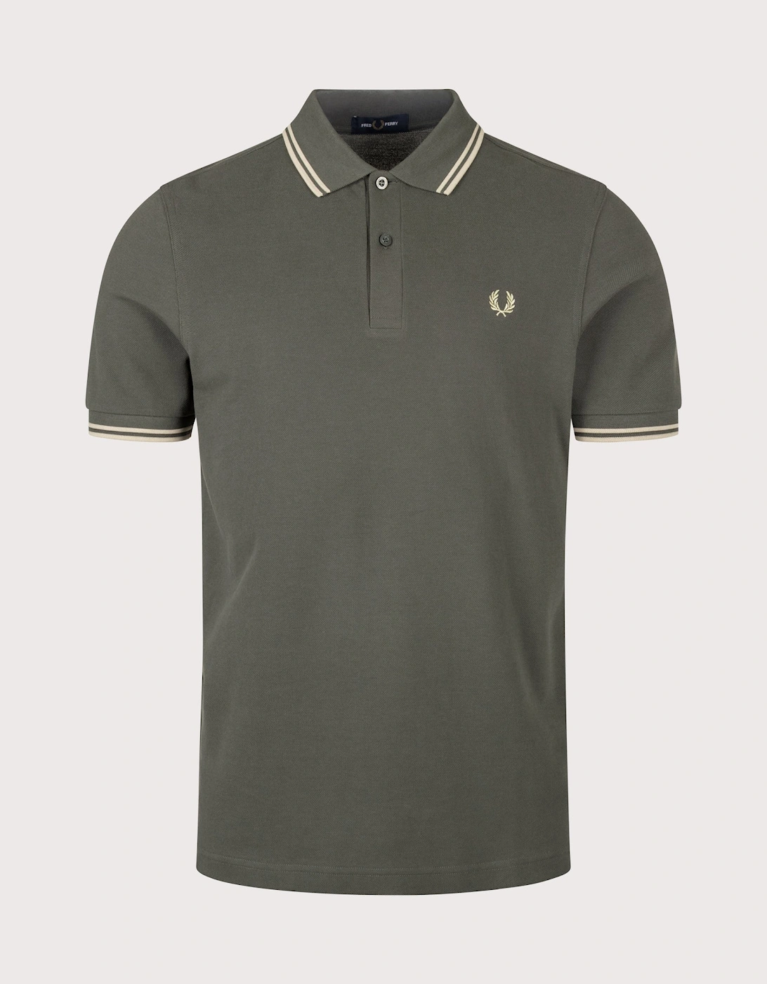 Regular Fit Twin Tipped Fred Perry Polo Shirt, 5 of 4
