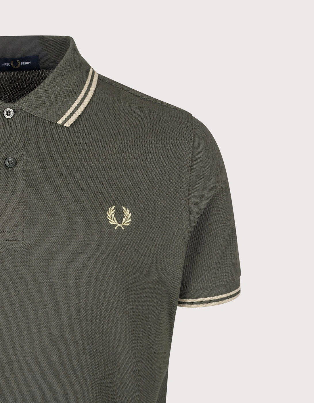 Regular Fit Twin Tipped Fred Perry Polo Shirt