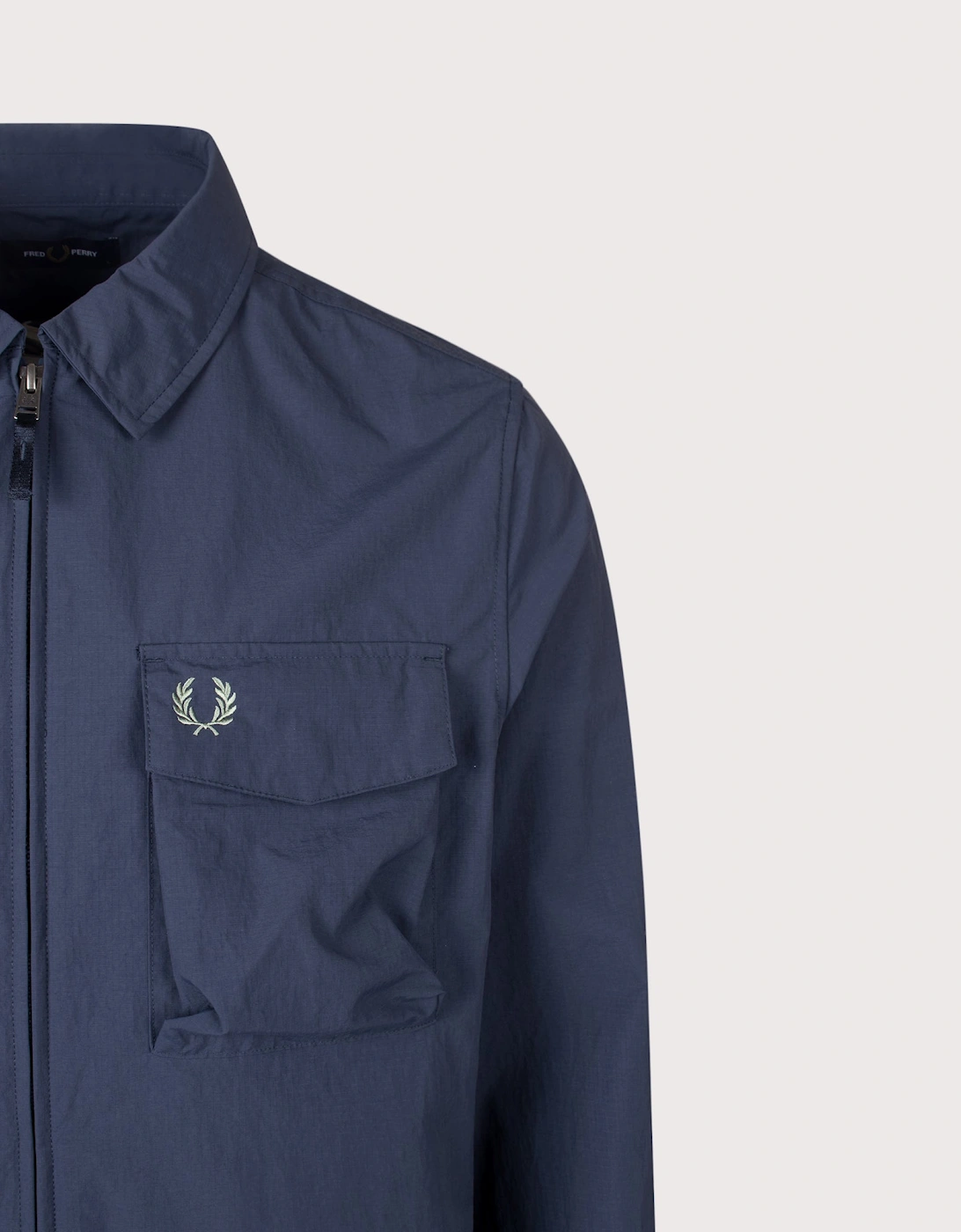 Regular Fit Ripstop Pocket Overshirt