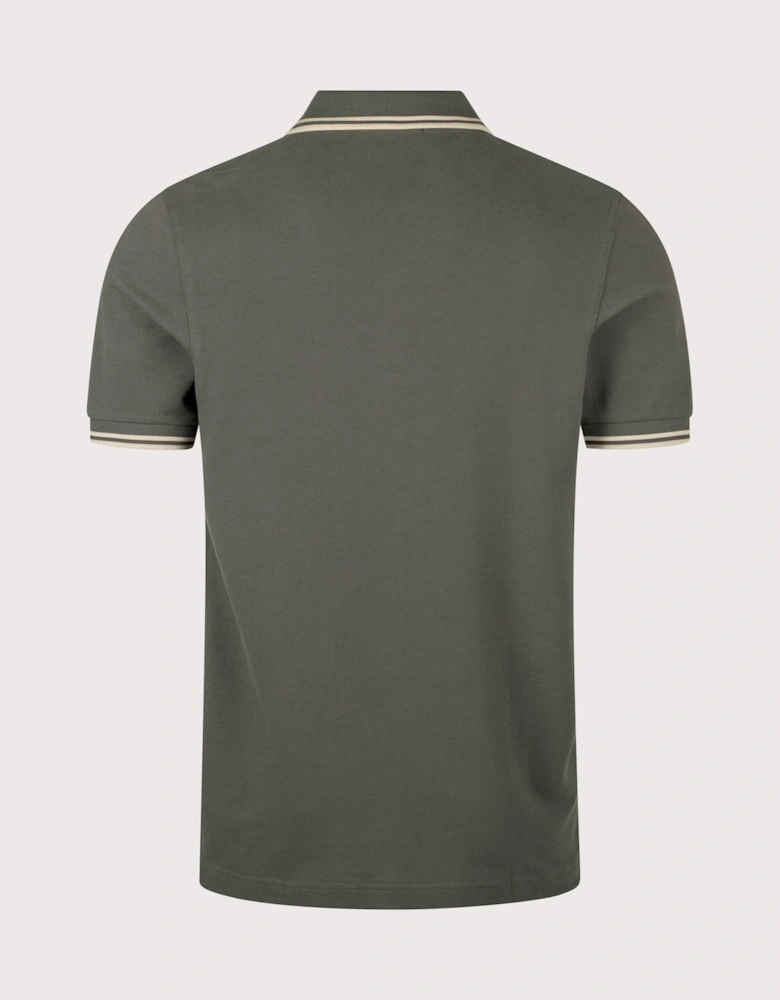 Regular Fit Twin Tipped Fred Perry Polo Shirt