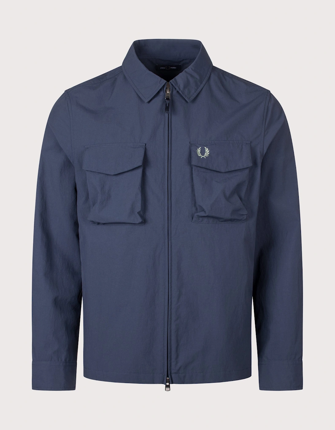 Regular Fit Ripstop Pocket Overshirt