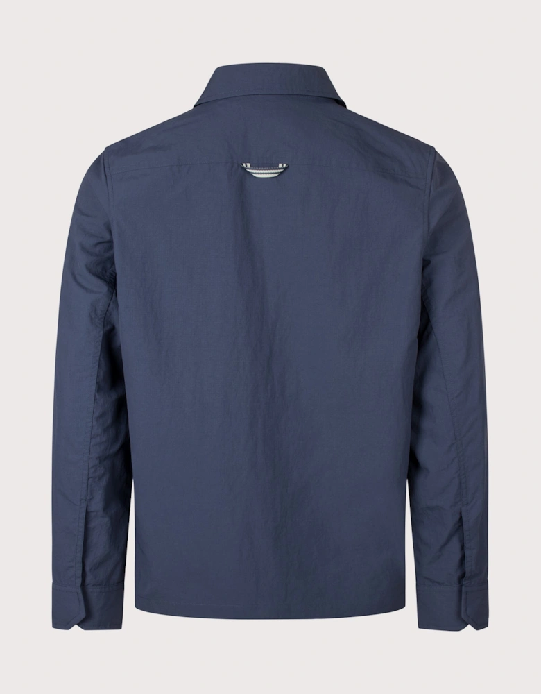 Regular Fit Ripstop Pocket Overshirt