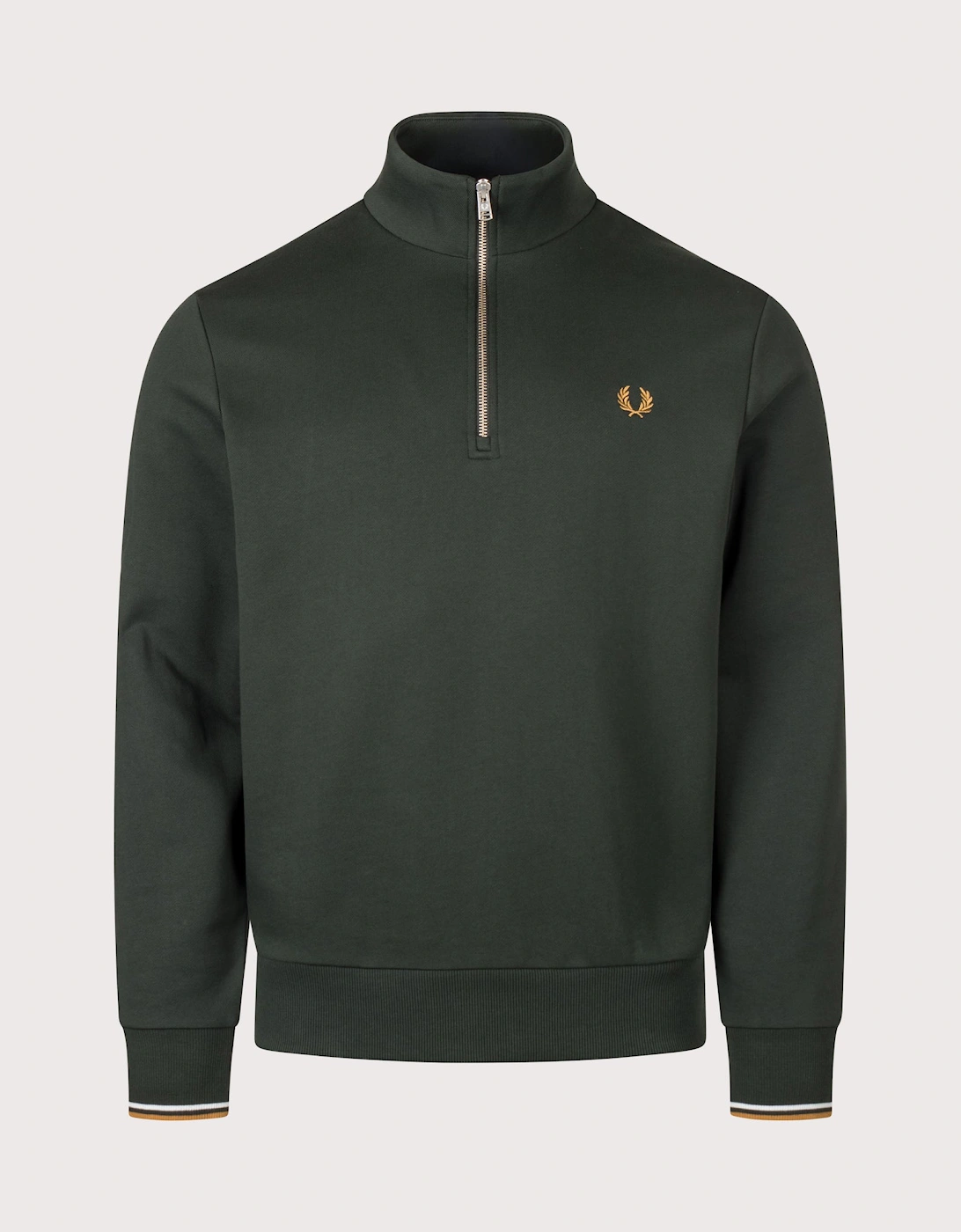 Regular Fit Quarter Zip Sweatshirt