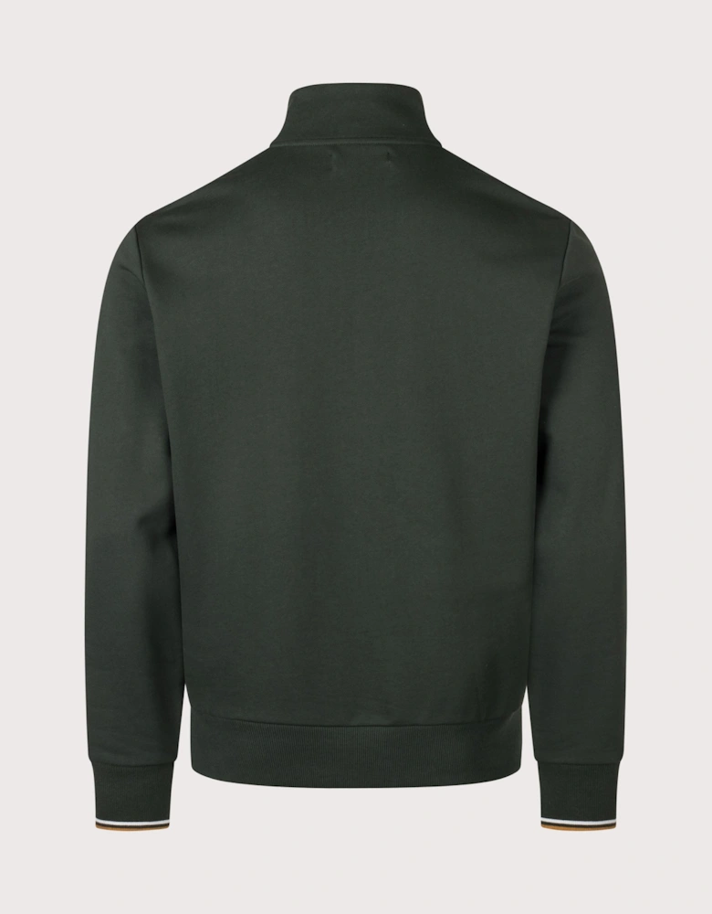 Regular Fit Quarter Zip Sweatshirt
