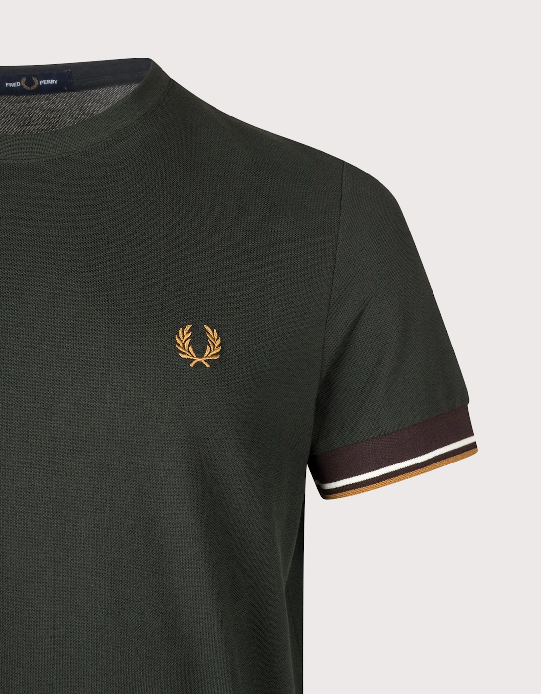 Regular Fit Twin Tipped Cuff T-Shirt