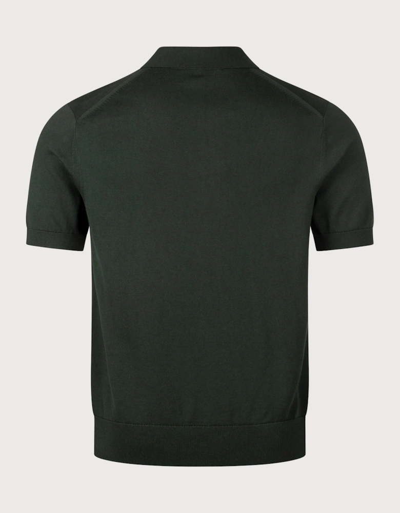 Regular Fit Supima Cotton Knitted Polo Shirt
