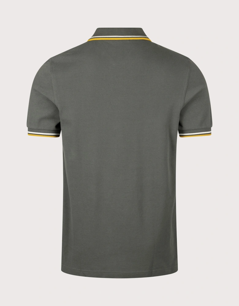 Regular Fit Twin Tipped Fred Perry Polo Shirt