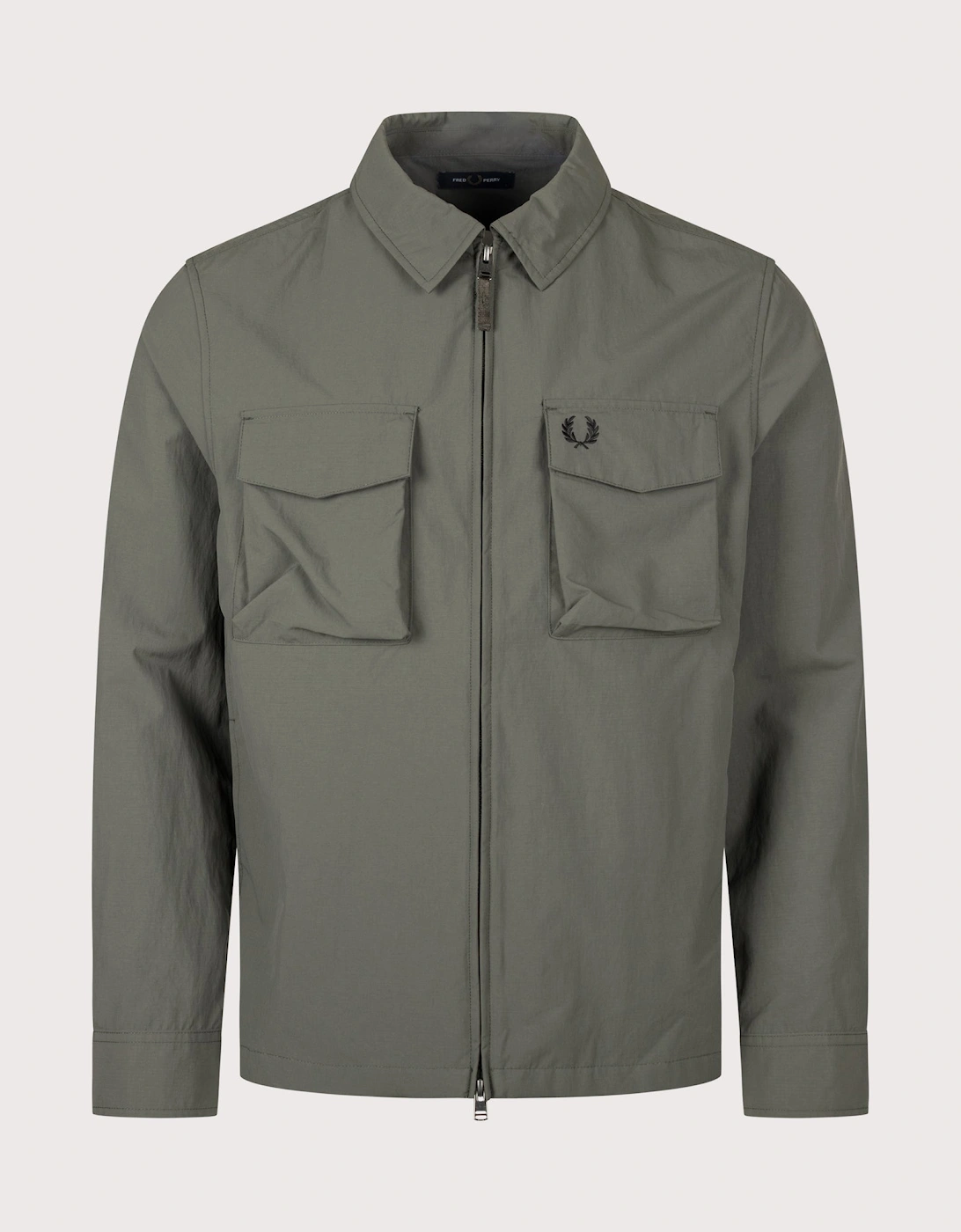 Regular Fit Ripstop Pocket Overshirt