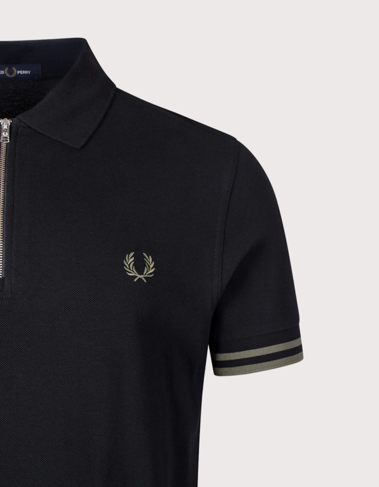 Regular Fit Bold Tipped Polo Shirt