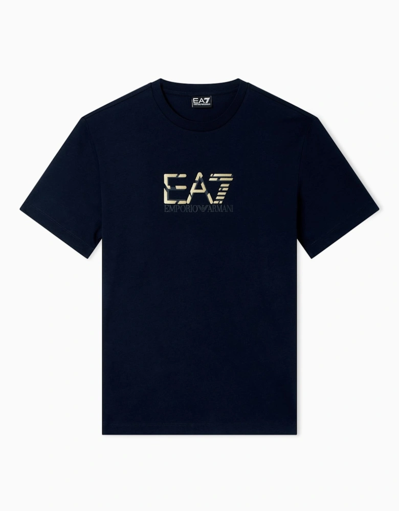 Large Logo T-Shirt - Black / Gold