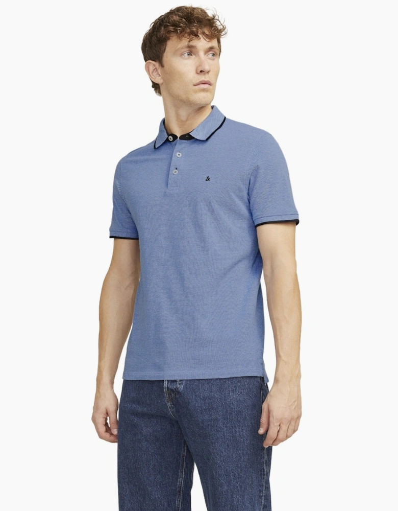 Jack & Jones Mens Paulos Short Sleeve Polo Shirt