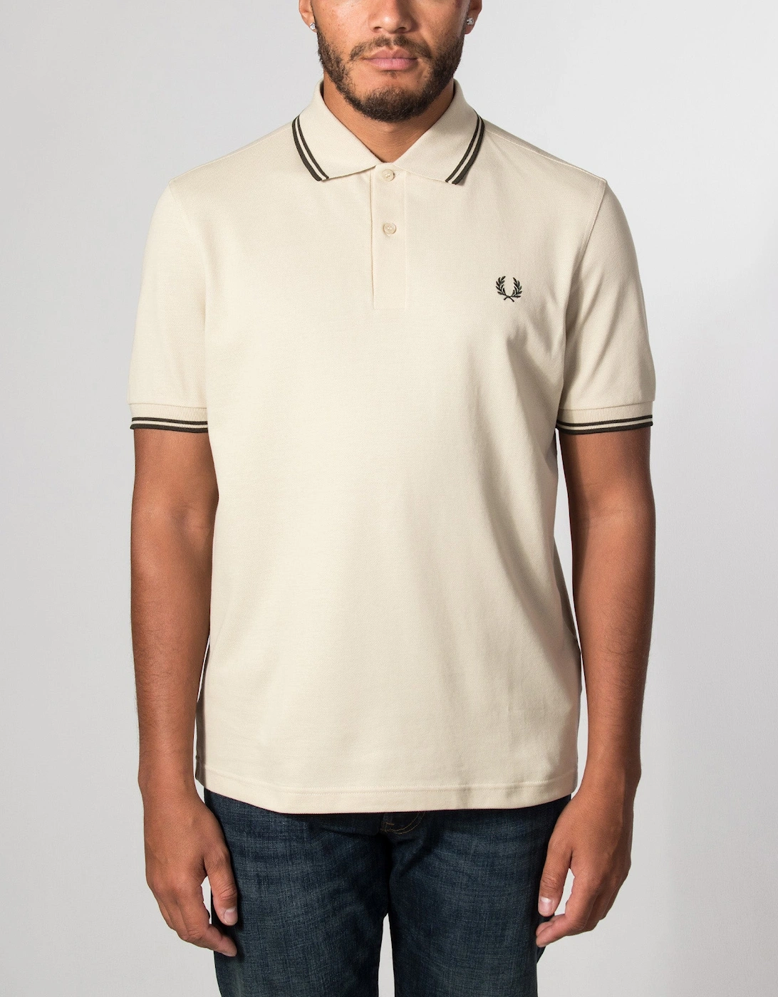 Regular Fit Twin Tipped Fred Perry Polo Shirt