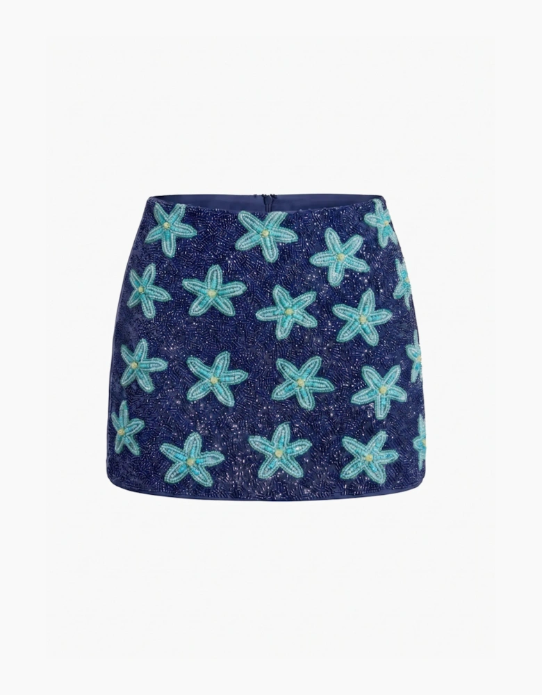 Mia's Marina Mini Skirt Multicolour