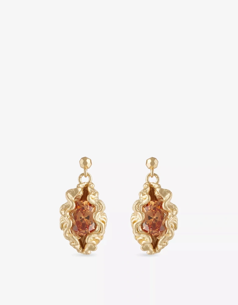Panopea Champagne Earrings