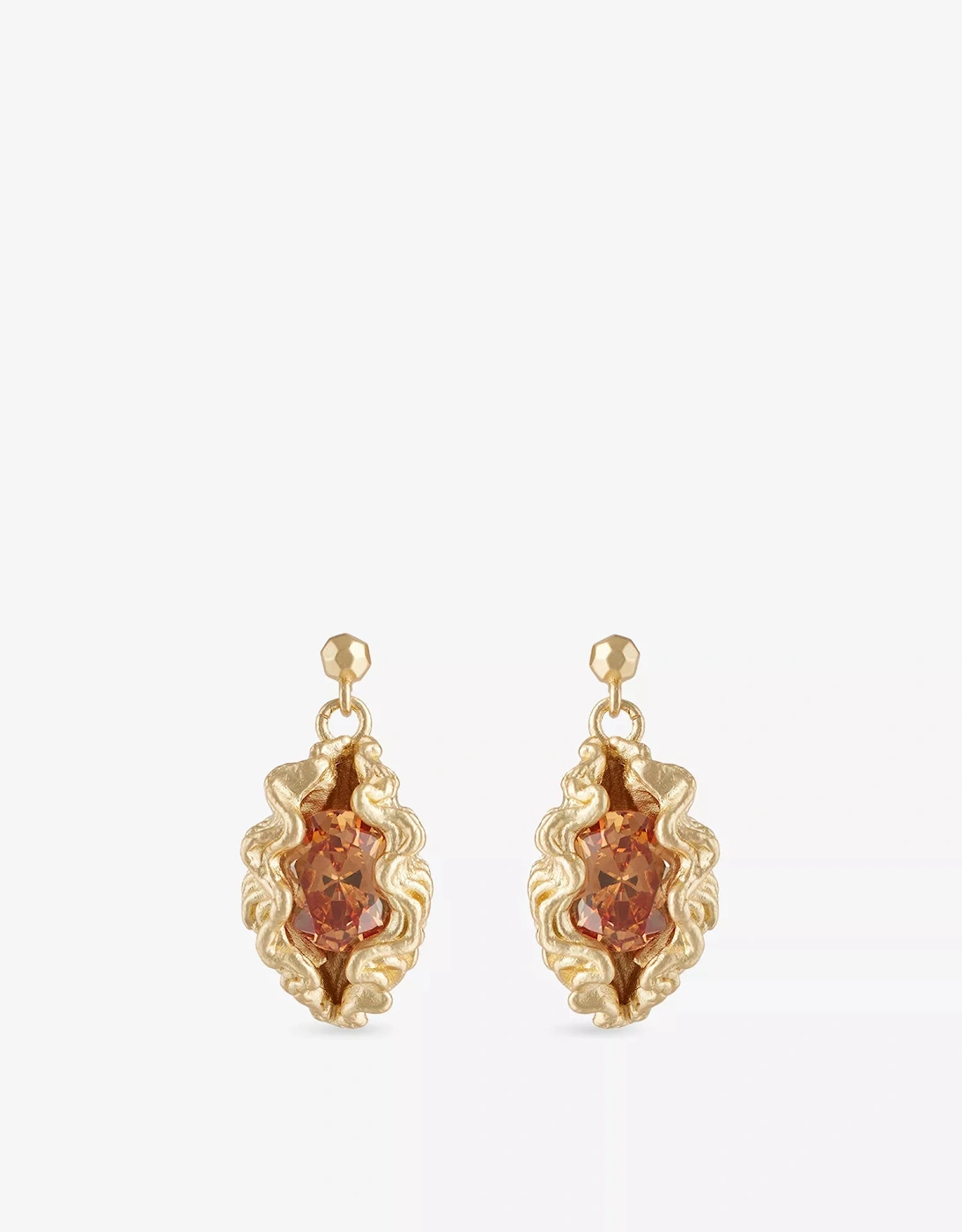 Panopea Champagne Earrings