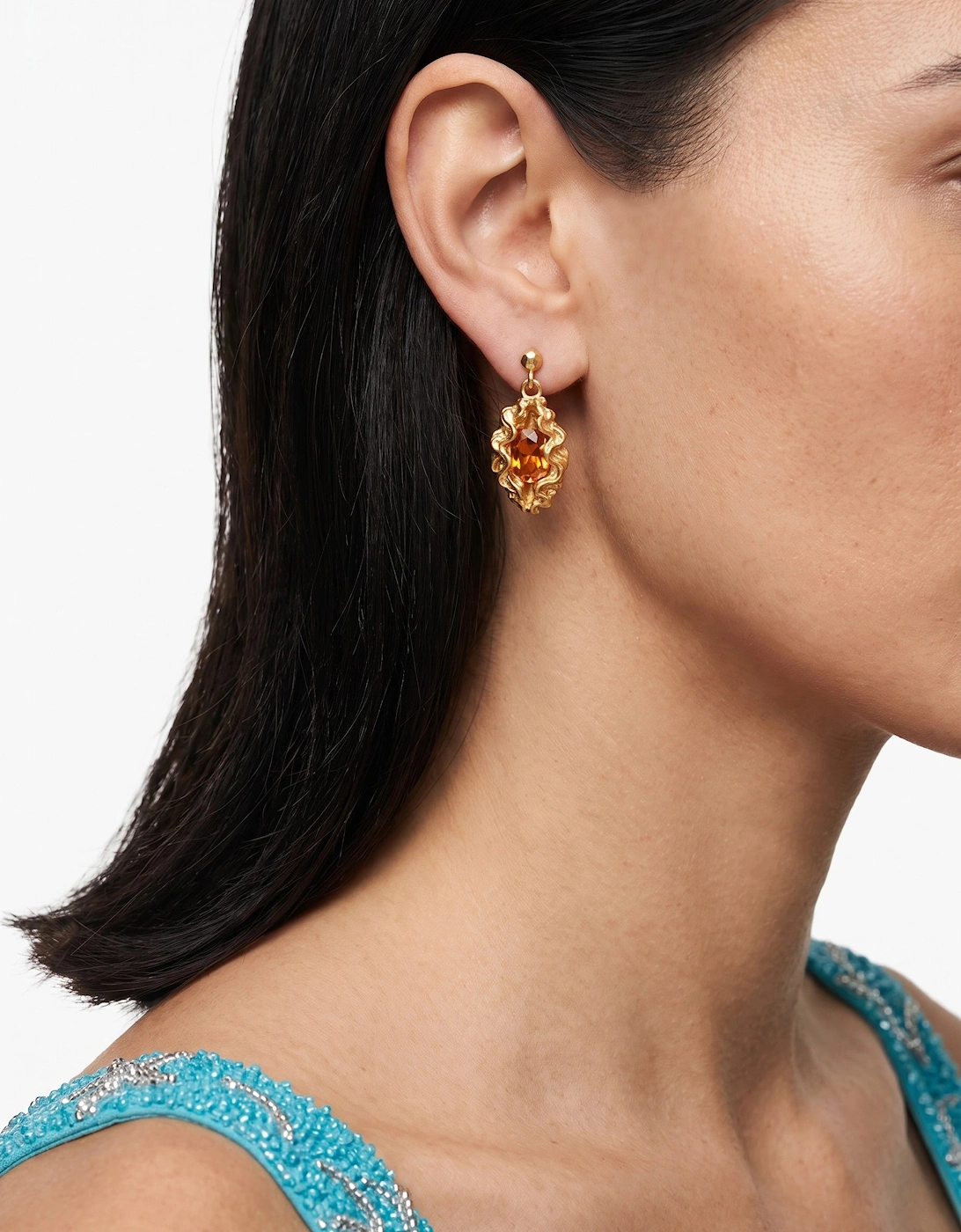 Panopea Champagne Earrings