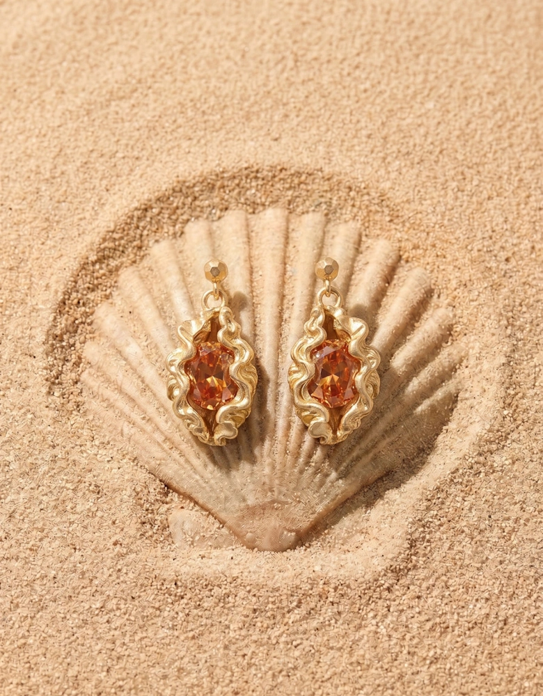 Panopea Champagne Earrings