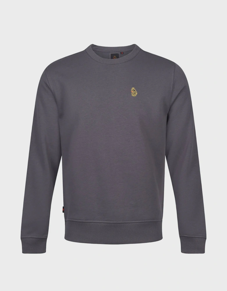 Luke1977 London 1000 Essential Sweatshirt - Charcoal