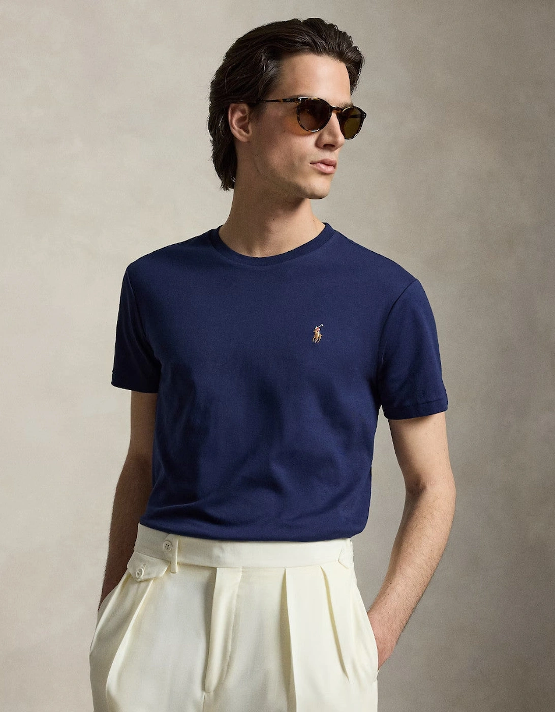 Polo Ralph Lauren Interlock T-Shirt AW26 003 Refined Navy