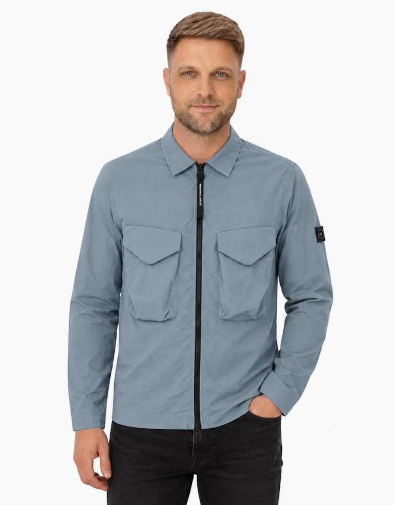 Marshall Artist Cayton Overshirt Storm Grey