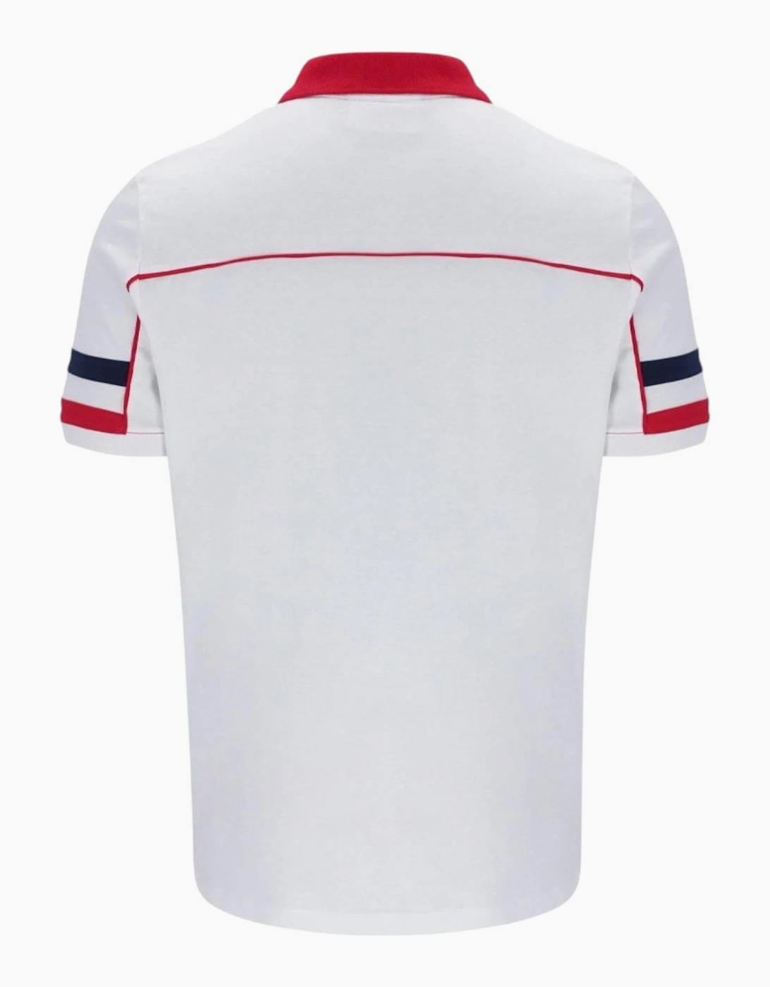 Fila Mens Polo Shirt Grand Piping Polo Short Sleeve Cotton Summer Polo